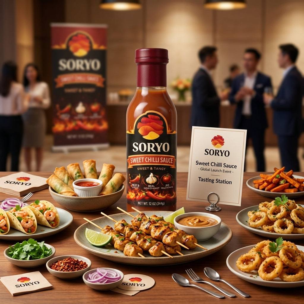 Soryo Hot Sauce (Medium hot sauce🌶️ 🌶️ 🌶️ 🌶️)